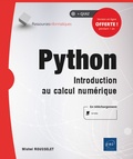 Michel Rousselet - Python - Introduction au calcul numérique.