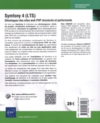 Symfony 4 (LTS). Développez des sites web PHP structurés et performants