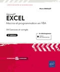 Pierre Rigollet - Miscrosoft Excel - Macros et programmation en VBA - 97 Exercices et corrigés.