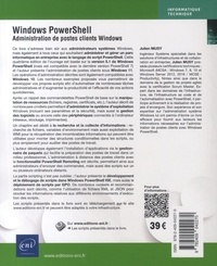 Windows PowerShell. Administration de postes clients Windows 4e édition