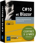 Laurent Debrauwer et Christophe Mommer - C#10 et Blazor - Coffret en 3 volumes : Maîtrisez le développement web Front End en C#.
