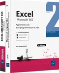 Jean-Philippe André - Excel Microsoft 365 - Coffret en 2 volumes : Apprendre Excel et la programmation en VBA (2e édition).