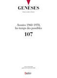  CNRS - Genèses N° 107 : Années 1960-1970, les temps des possibles.