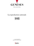 Manuel Schotté et Benoît Trépied - Genèses N° 108 : La reproduction nationale.