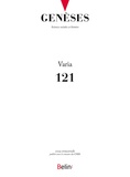  CNRS - Genèses N° 121 : Varia.