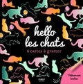 Lisa Magano - Hello les chats - 6 cartes à gratter.