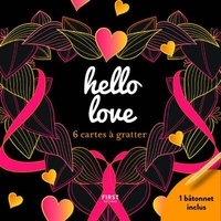 Lisa Magano - Hello love - 6 cartes à gratter et 1 bâtonnet inclus.