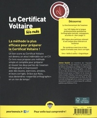 Le certificat Voltaire pour les nuls