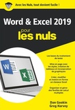 Dan Gookin et Greg Harvey - Word et Excel 2019 Poche Pour les Nuls.
