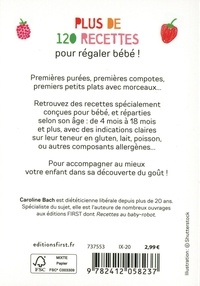 Le petit livre recettes de bébé et premiers repas