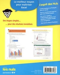 Excel pas à pas pour les Nuls. Compatible Excel 2021, Microsoft 365 et LTSC