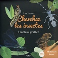 Lise Herzog - Cherchez les insectes - 6 cartes à gratter et 1 bâtonnet inclus.
