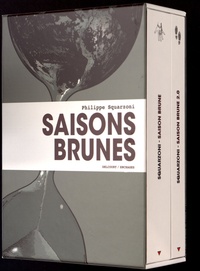 Philippe Squarzoni - Saisons Brunes - Coffret en 2 volumes : Saison Brune ; Saison Brune 2.0 (nos empreintes digitales).