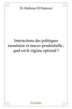 Hajraoui dr mohsine El - Interactions des politiques monétaire et macro prudentielle : quel est le régime optimal ?.