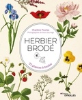 Charlène Pourias - Herbier brodé - 33 plantes à broder.