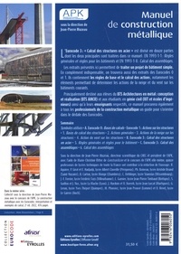 Manuel de construction métallique. Extraits des Eurocodes 0, 1 et 3 4e édition