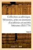 Jean Berryat - Collection académique. Tome 5.