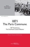 Mirella Mancini et Emilio Gianni - 1871-2021 The Paris Commune - 150th anniversary. The Commune Council Militants.