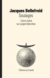 Jacques Bellefroid - Soulages - Encre noire sur pages blanches.