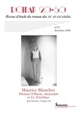 Eric Hoppenot et Yves Baudelle - Roman 20-50 N° 70, décembre 2020 : Maurice Blanchot - Thomas l'Obscur, Aminadad et Le Très-Haut.