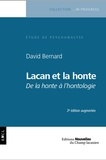 David Bernard - Lacan et la honte - De la honte à l'ontologie.