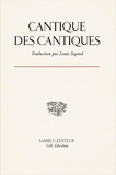 André Roussainville - Le cantique des cantiques - Edition avec dossier.