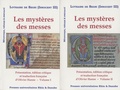  Innocent III - Les mystères des messes - 2 volumes.