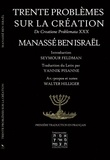  Menasseh ben Israël - Trente Problèmes sur la Création - De Creatione Problemata XXX.