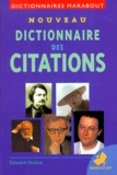 Edouard Nicaise - Nouveau Dictionnaire Des Citations.