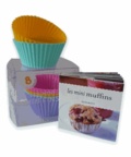 Marc Grossman - Les mini muffins - Le mini livre des meilleures recettes + 8 moules en silicone.