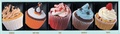 Joanna Farrow - Coffret cupcakes - 60 recettes gourmandes, 5 livres thématiques.