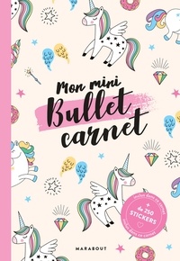  Marabout - Mon mini bullet carnet licornes.