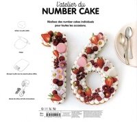 Coffret L'atelier du number cake. Number cake les gâteaux d'anniversaire qui comptent avec 9 emporte-pièces et deux douilles pâtissières
