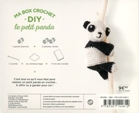 Ma Box crochet DIY panda. Avec 3 petites pelotes, 1 crochet, du rembourrage