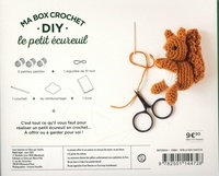 Ma box crochet DIY le petit écureuil. Avec 3 petites pelotes, 1 crochet, 1 paquet de rembourrage