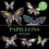  Marabout - Papillons - Bloc de coloriage black premium.