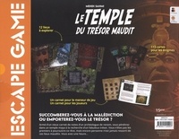Le temple du trésor maudit. Avec 1 carnet pour le meneur de jeu, 1 carnet pour les joueurs, 12 lieux à explorer, 113 cartes pour les énigmes