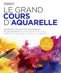 Chantal Mitjaville et Valentine Palfrey - Le grand cours d'aquarelle.