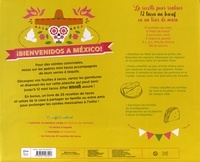 Coffret Fiesta de Tacos. Avec 1 planche en bambou, 6 verres à tequila, 1 ramequin et 1 livre de recettes