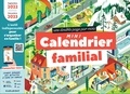  Marabout - Mini calendrier familial - Une double page par mois.
