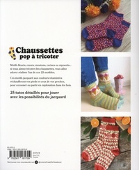Chaussettes pop à tricoter. 25 motifs Jacquard en couleur