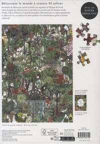 Le tour du monde en 50 arbres. Puzzle 1000 pièces, avec un poster explicatif