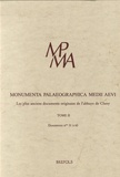 Hartmut Atsma et Sébastien Barret - Monumenta Palaeographica Medii Aevi - Tome 2 : Les plus anciens documents originaux de l'abbaye de Cluny, Documents n° 31 à 60.