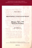Cristina Ciucu - Bibliothèque nationale de France, volume 6 - Hébreu 763 à 777 : manuscrits de Kabbale.