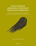 Estefanía Bernabé sánchez - Signa Iudicii - Orígenes, fuentes y tradición hispánica.