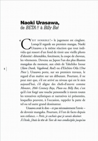 Histoires courtes de Naoki Urasawa