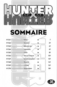 Hunter X Hunter Tome 35