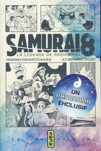 Masashi Kishimoto et Akira Okubo - Samurai 8, la légende de Hachimaru  : Coffret en 2 volumes : Tomes 1 et 2 - Avec 1 panorama.