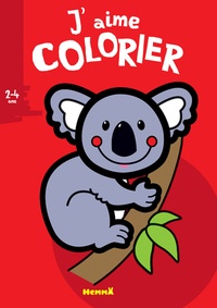 Valérie Pernot - J'aime colorier koala.