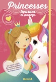 Elen Lescoat - Princesses, licornes et poneys - Avec un carnet créatif, des stickers pailletés, des strass, 6 crayons, des bijoux tattoos !.